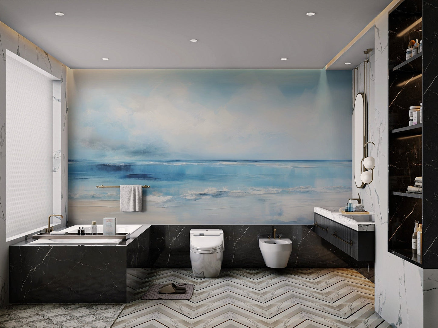 Serene Ocean View Wallpaper - Wallanza