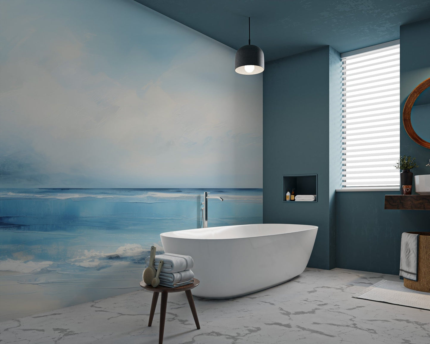 Serene Ocean View Wallpaper - Wallanza