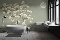 Serene Sakura Blossom Wallpaper - Wallanza