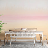Serene Sunset Ombre Wallpaper Mural - Wallanza
