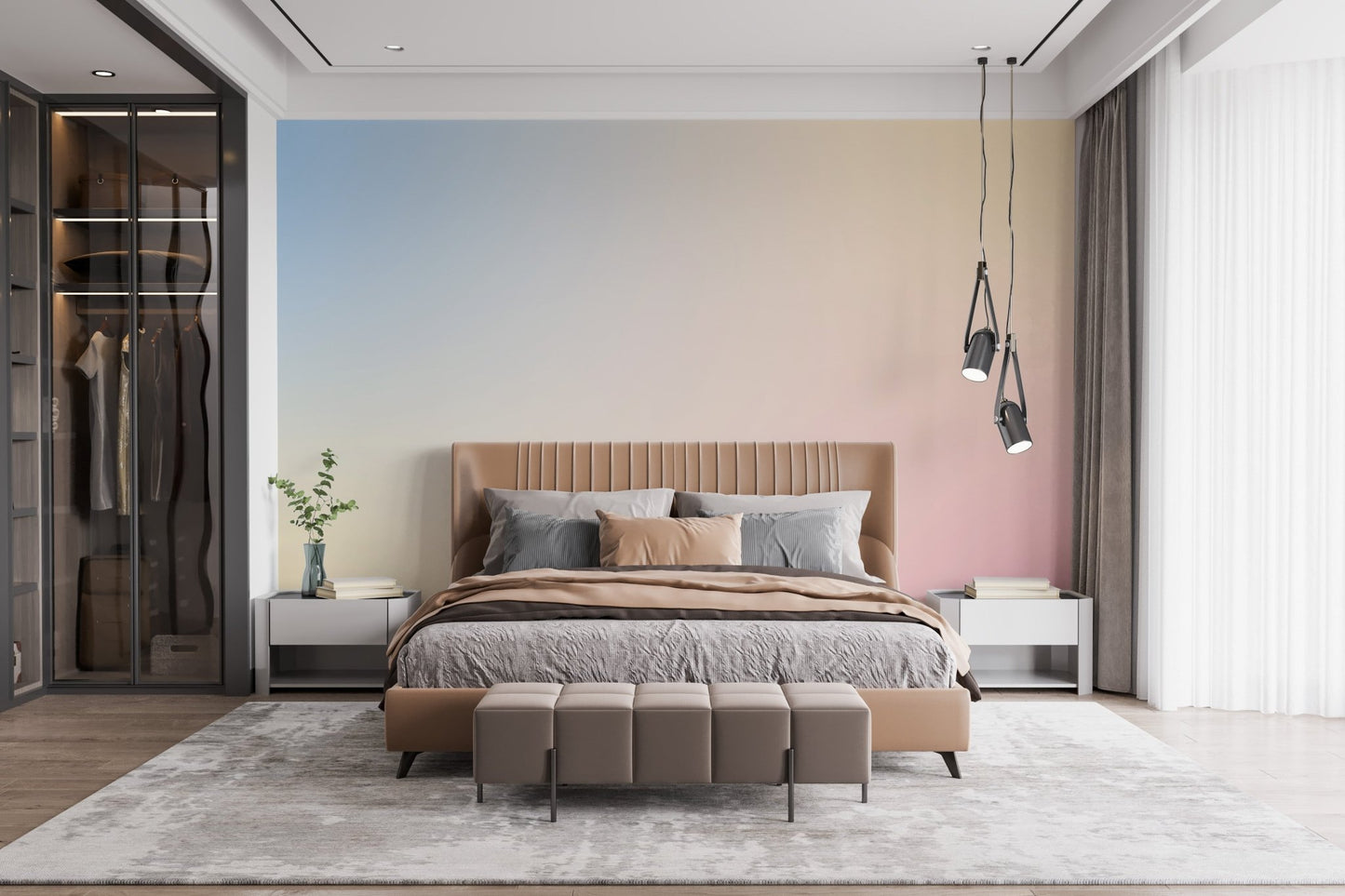 Serenity Gradient Wall Mural - Wallanza
