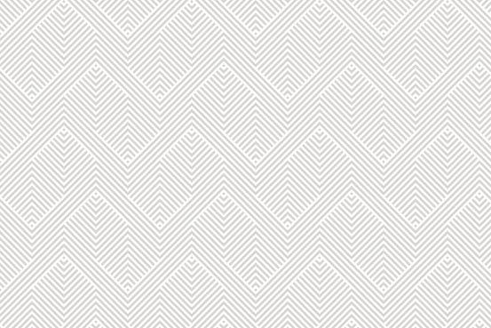Simple abstract geometry design white and gray wallpaper with linear chevron patterns.