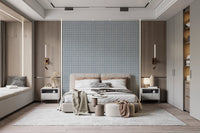 Abstract soft grid pattern for creative wall murals
