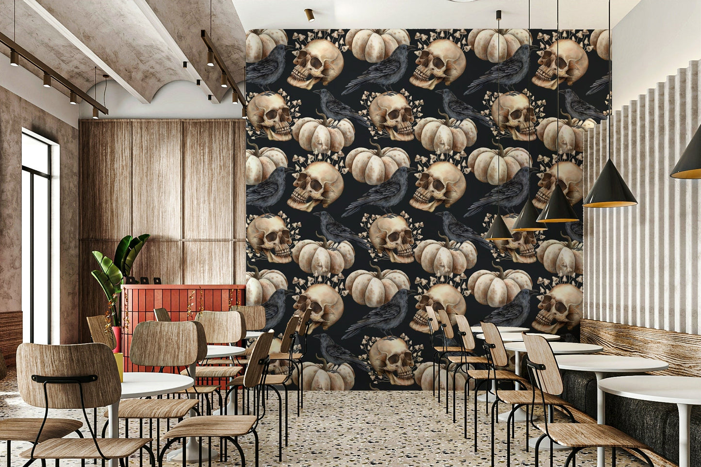 Skull Halloween Wallpaper - Wallanza