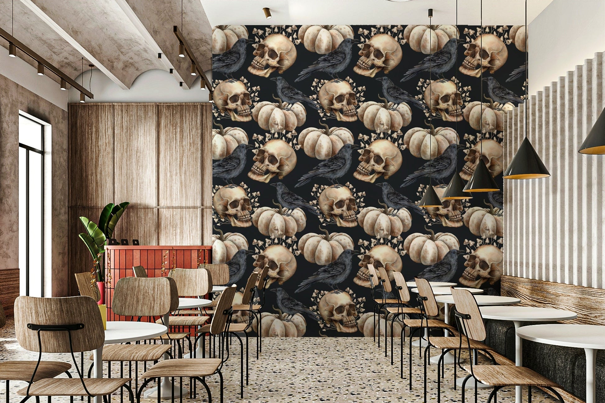 Skull Halloween Wallpaper - Wallanza