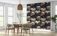 Skull Halloween Wallpaper - Wallanza