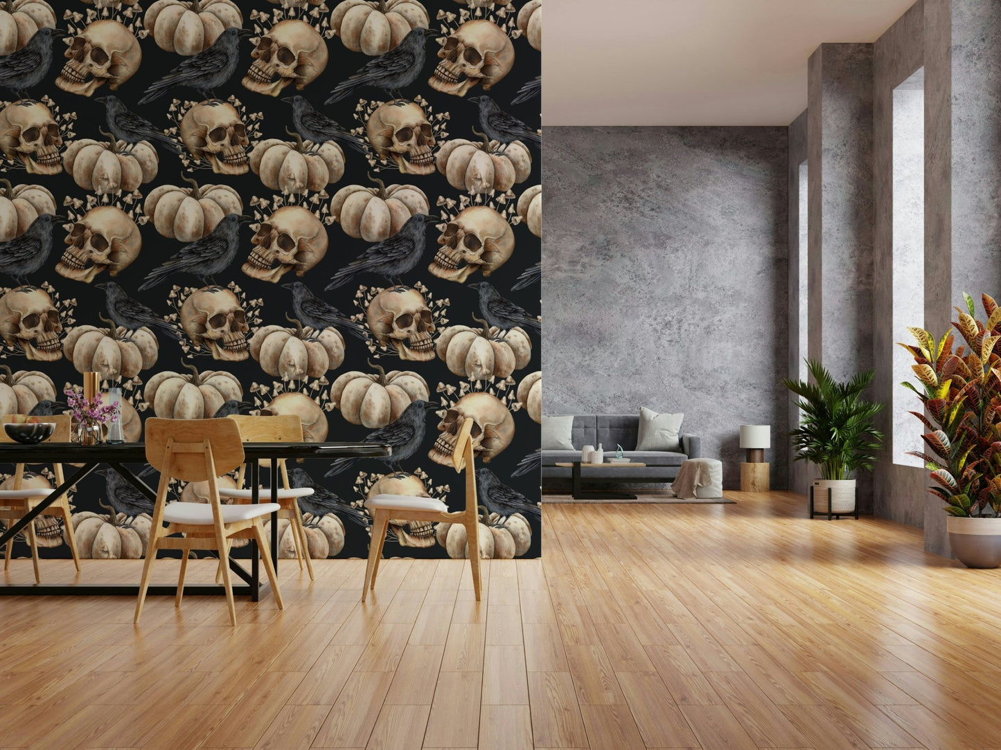 Skull Halloween Wallpaper - Wallanza