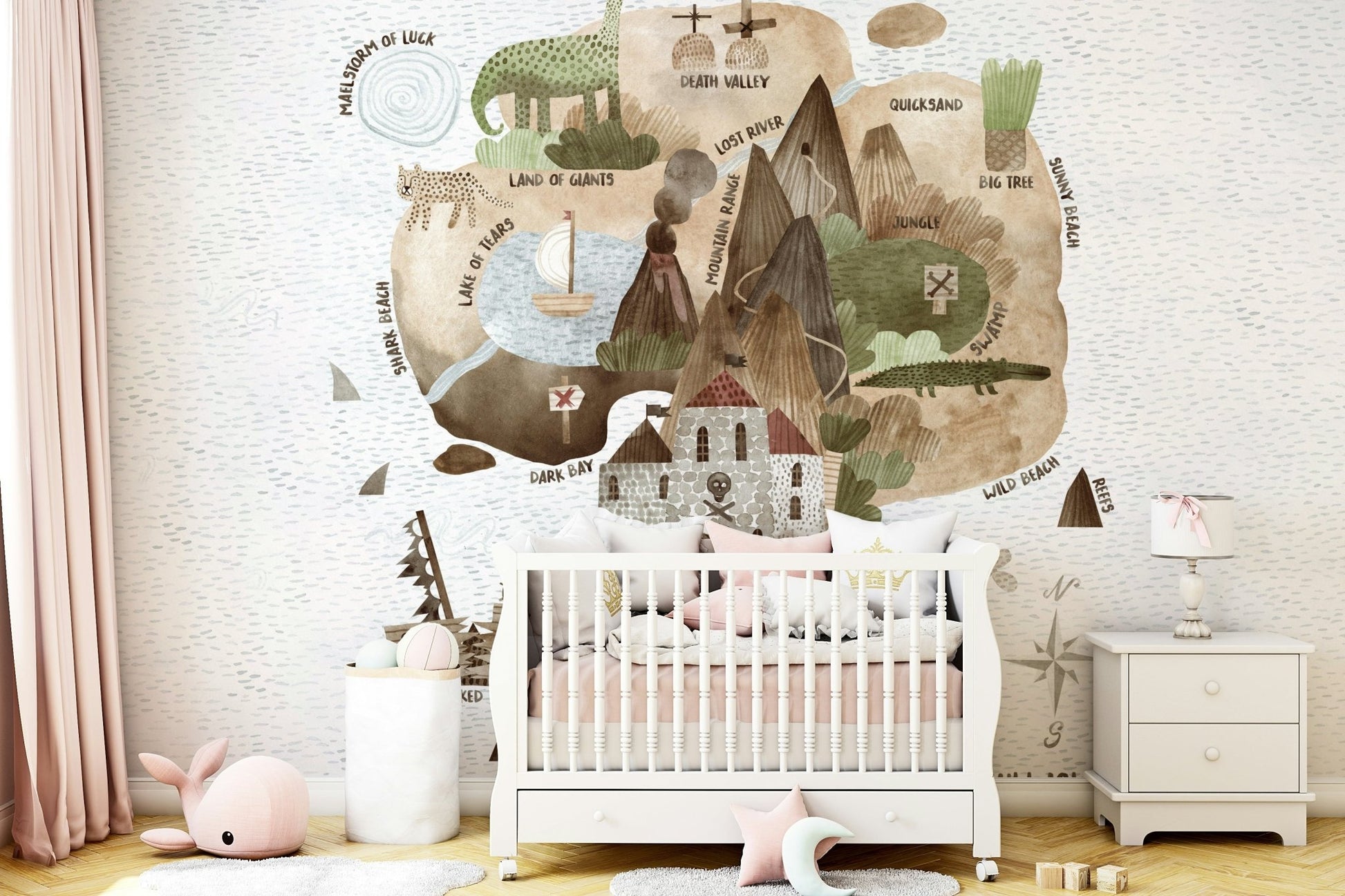 Skull Island Adventure Wall Mural - Wallanza