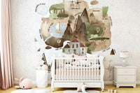 Skull Island Adventure Wall Mural - Wallanza