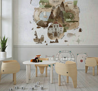 Skull Island Adventure Wall Mural - Wallanza