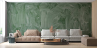 Premium Smudge Green Board Wallpaper Mural Decor