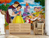 Snow White’s Enchanted Forest Gathering Wall Mural - Wallanza