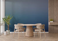 Soft blue green ombre mural for walls
