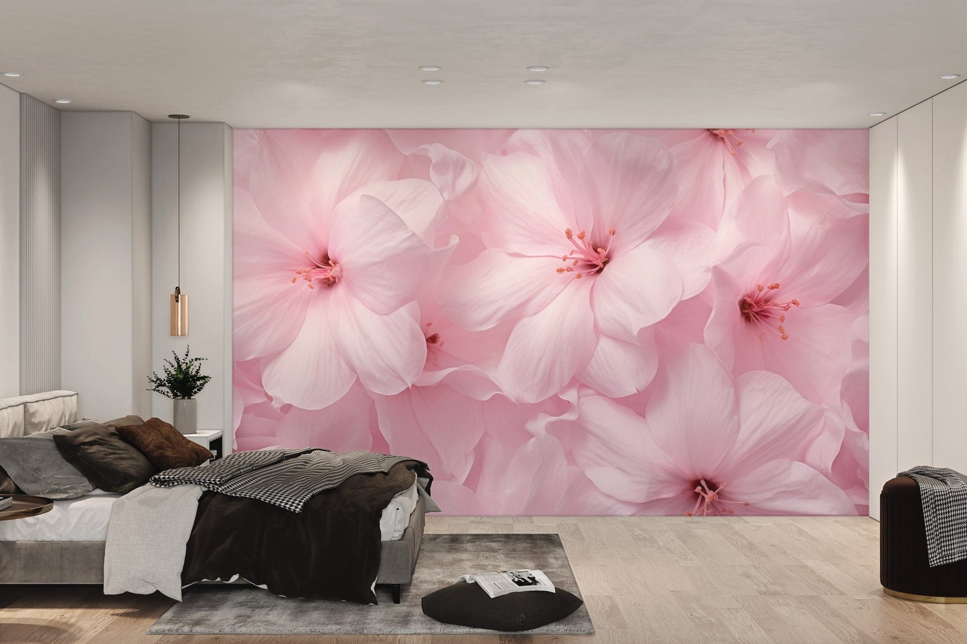 Soft Pink Blossom Wallpaper - Wallanza