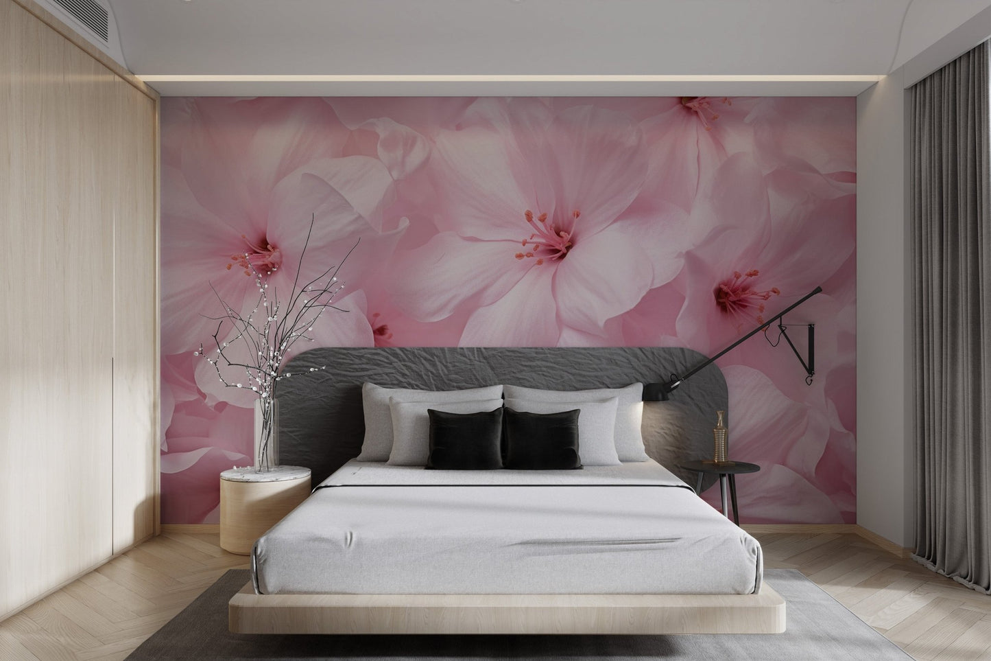 Soft Pink Blossom Wallpaper - Wallanza