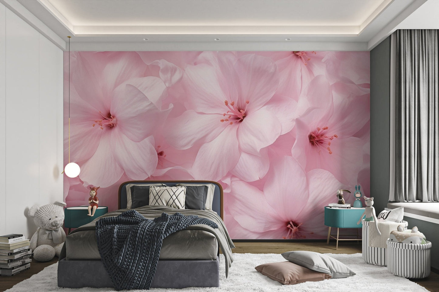 Soft Pink Blossom Wallpaper - Wallanza