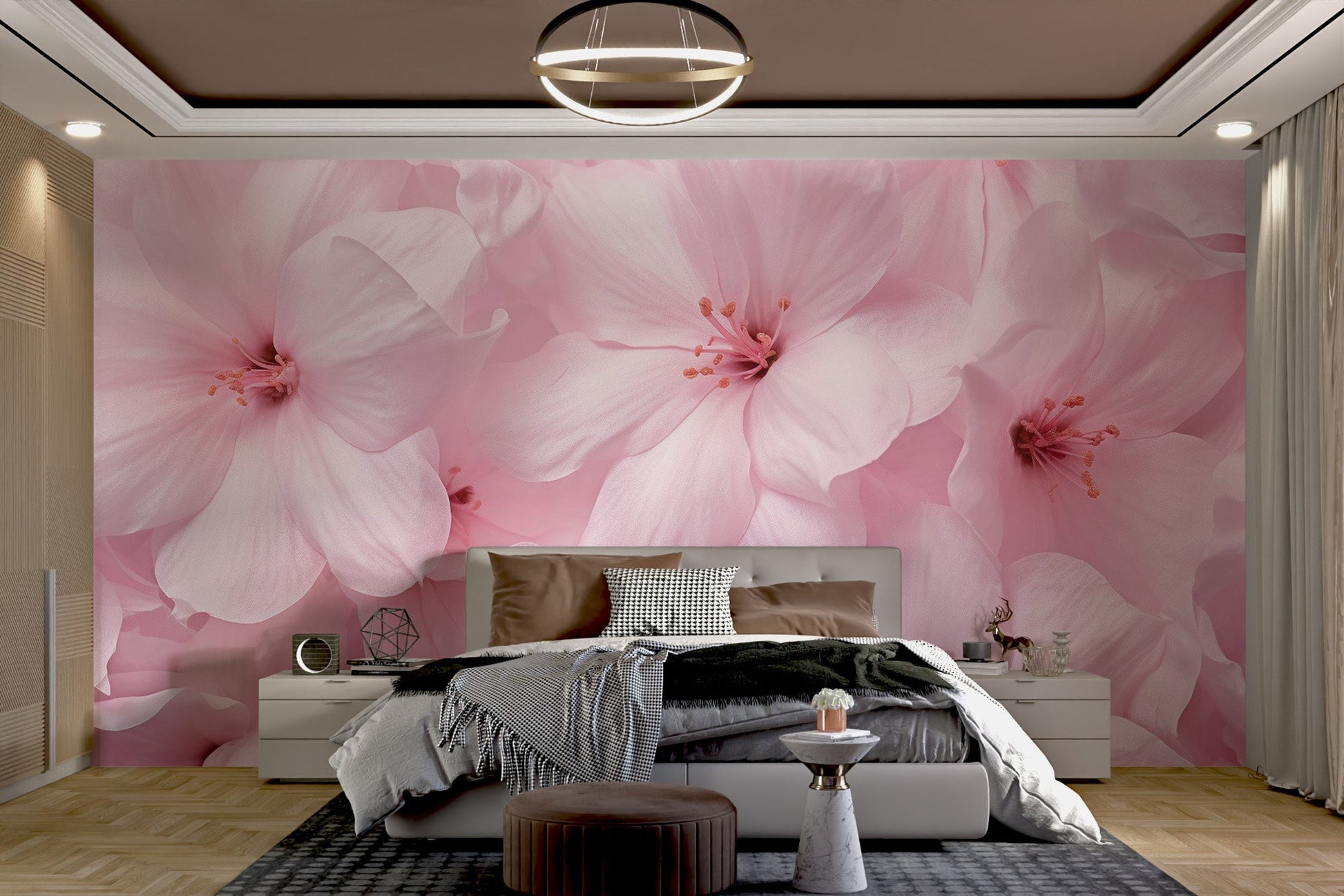 Soft Pink Blossom Wallpaper - Wallanza