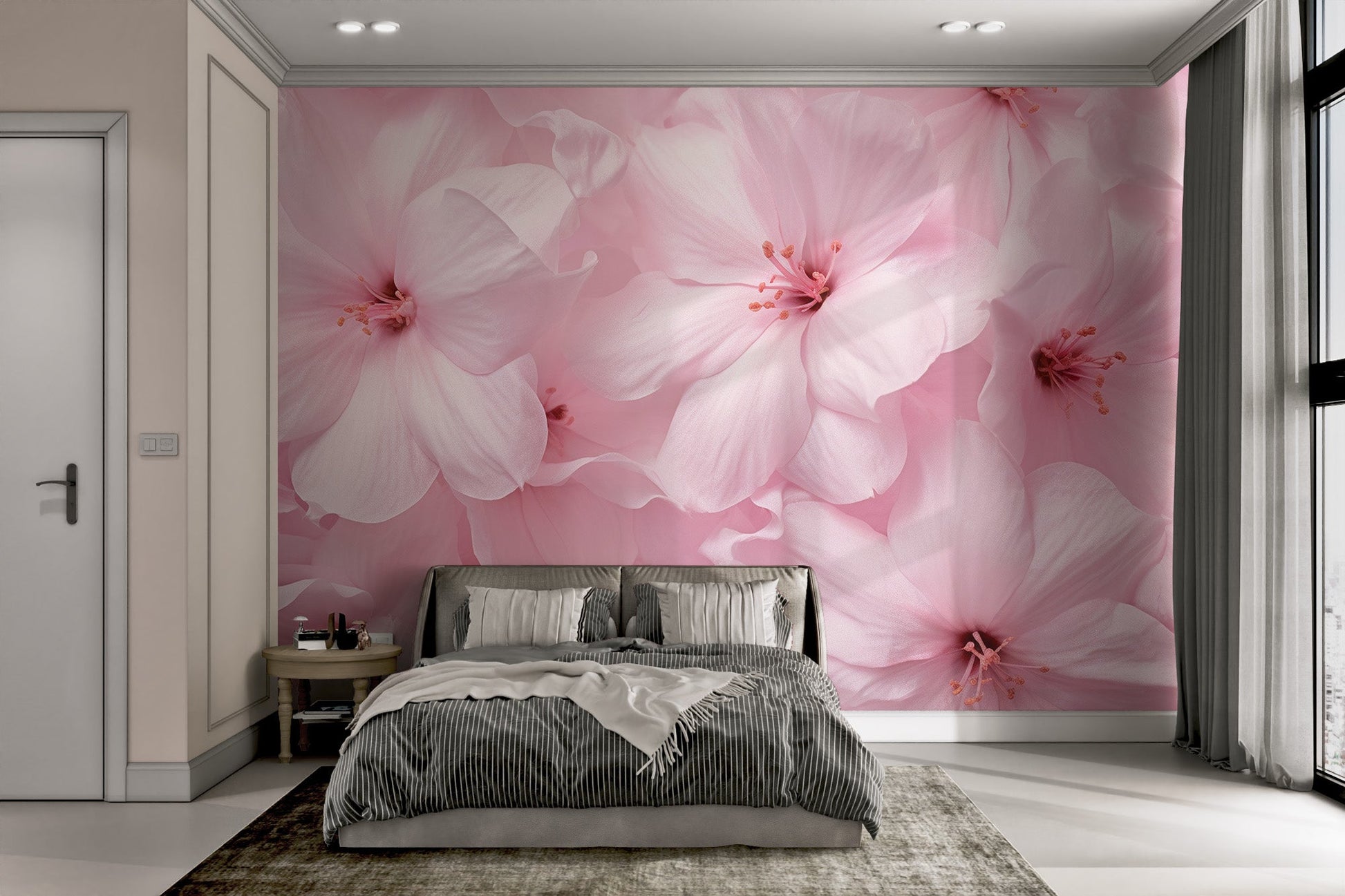 Soft Pink Blossom Wallpaper - Wallanza