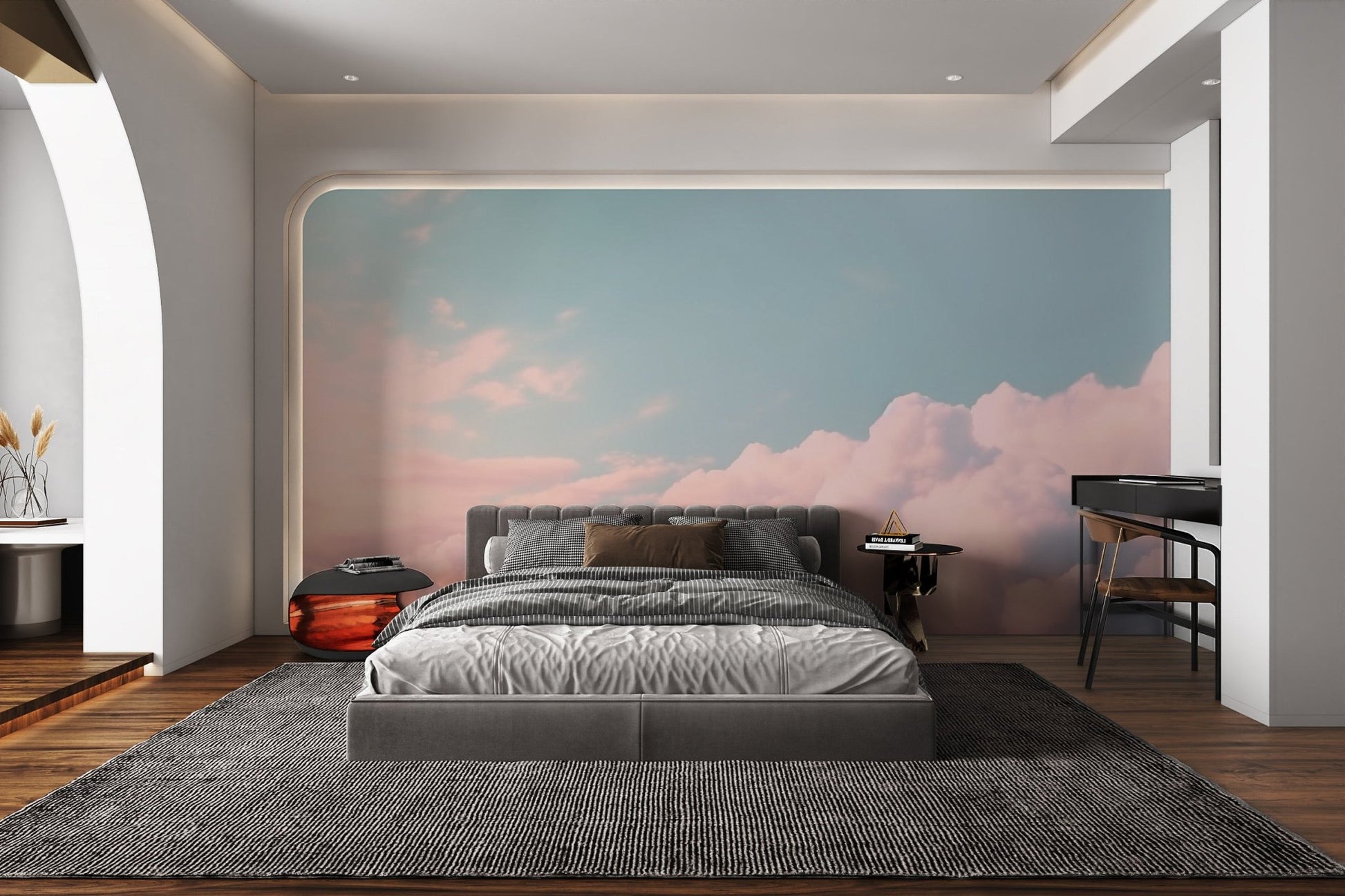 Soft Pink Cloud Wallpaper - Wallanza