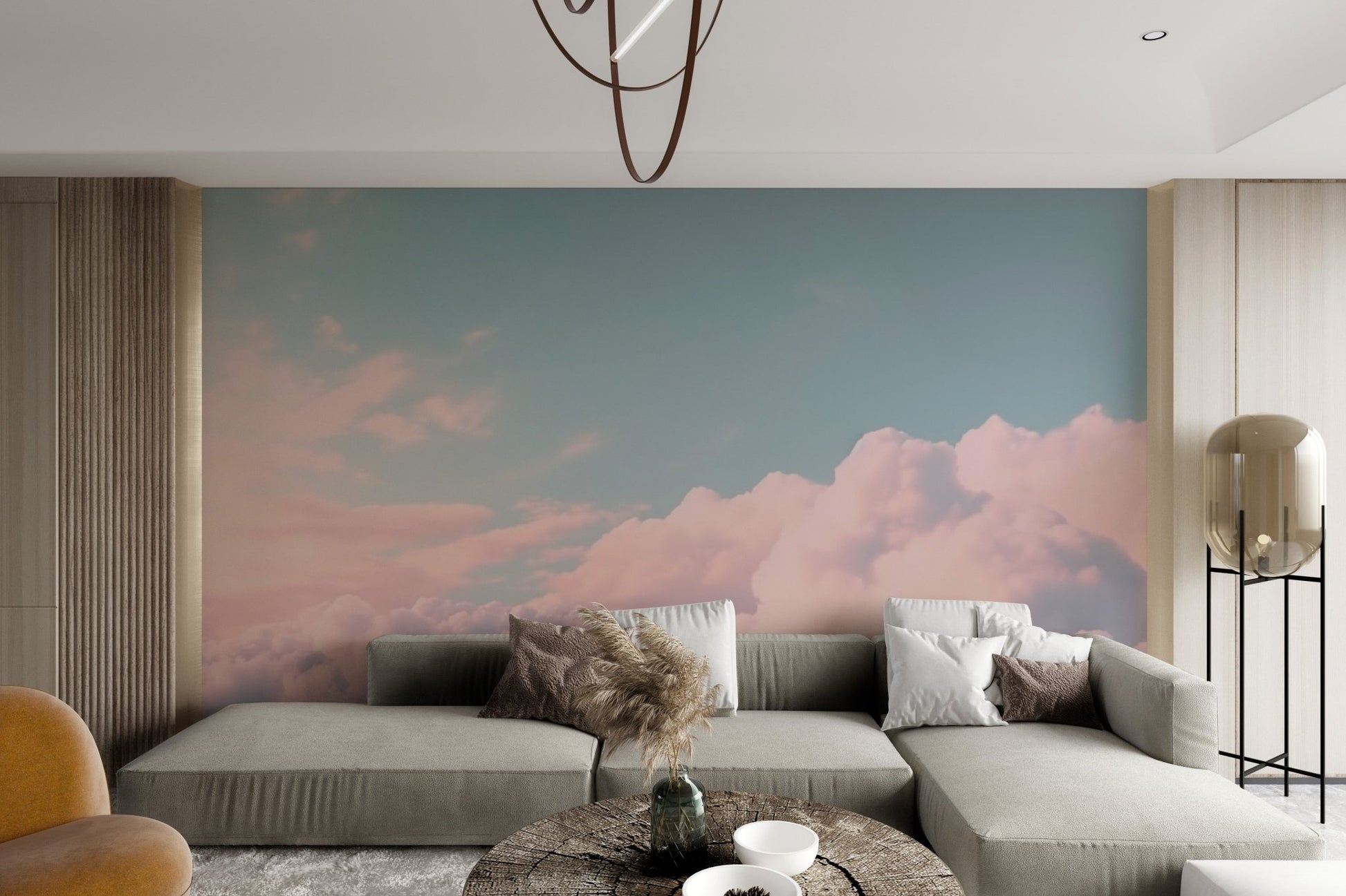 Soft Pink Cloud Wallpaper - Wallanza