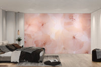 Soft Pink Floral Blossom Wallpaper - Wallanza