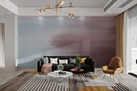 Subtle painted gradient wall mural with contemporary abstract style.
