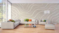 Soothing Waves Wallpaper Mural - Wallanza