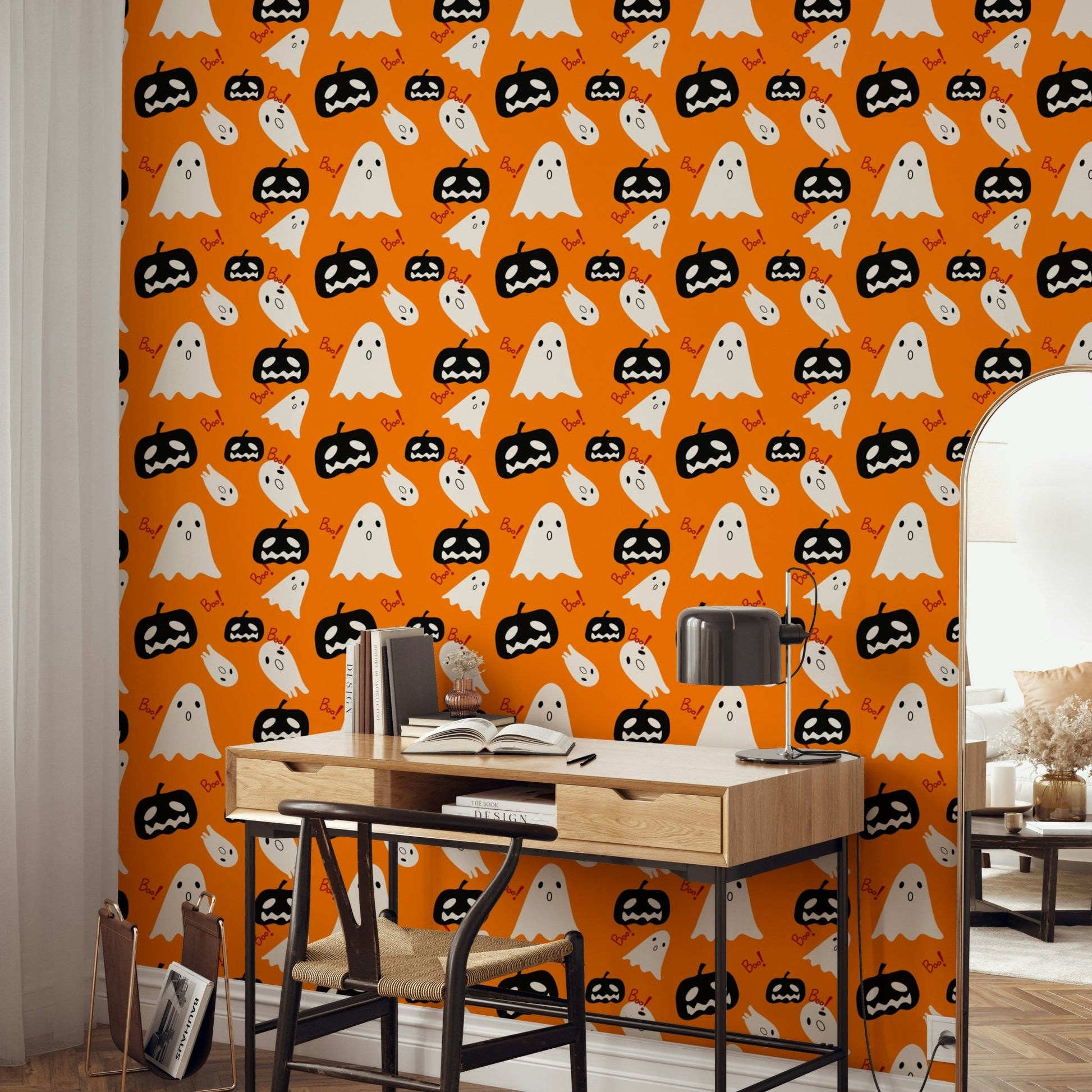 Spooky Season Specter Wallpaper⁠ - Wallanza