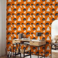 Spooky Season Specter Wallpaper⁠ - Wallanza