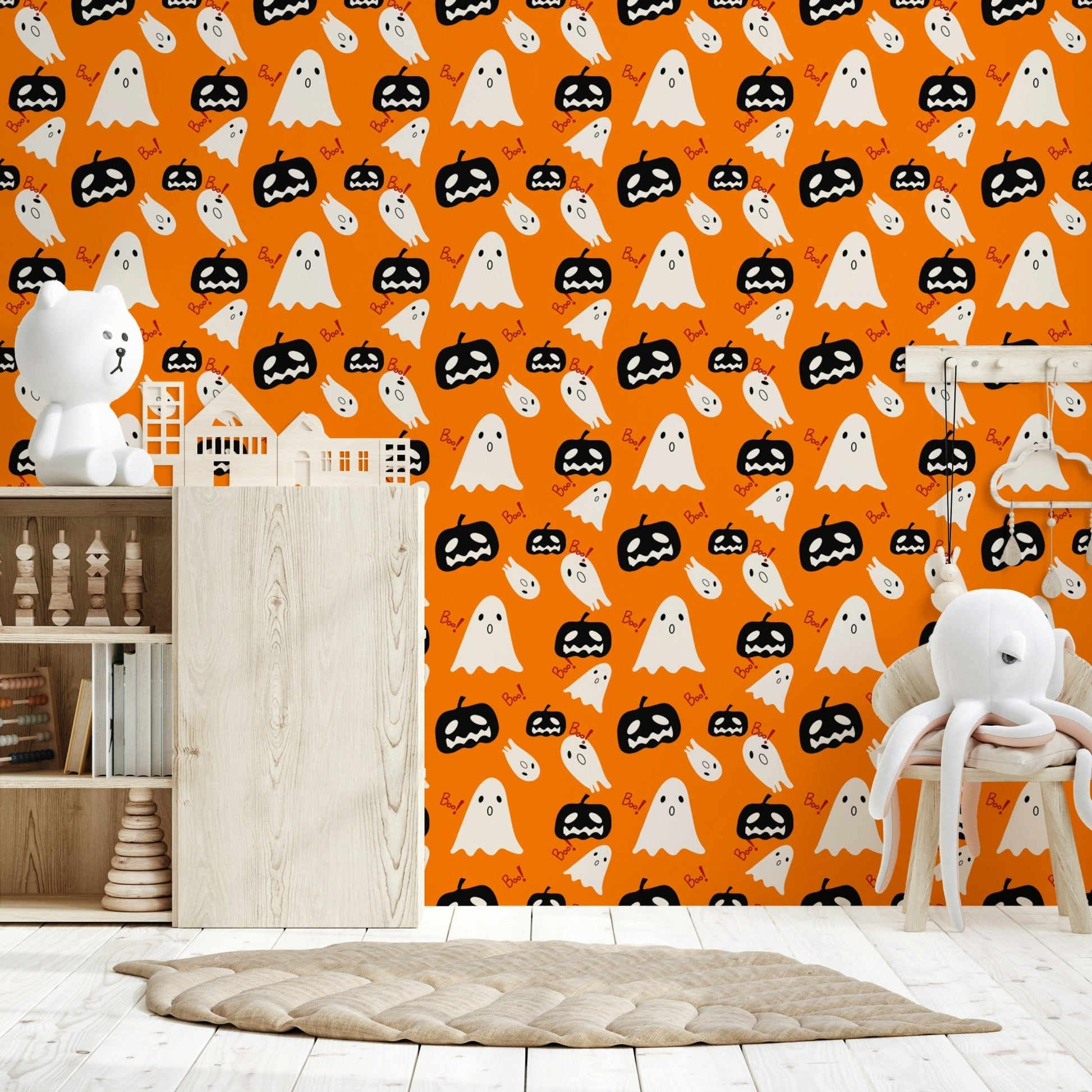 Spooky Season Specter Wallpaper⁠ - Wallanza