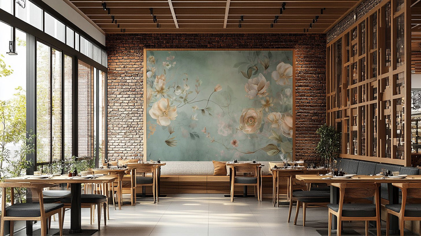 Spring Whisper Wallpaper Mural - Wallanza