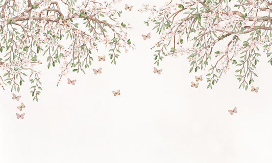 Petal Ballet Wallpaper Mural