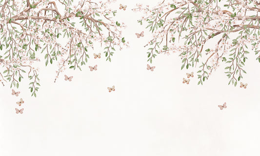 Petal Ballet Wallpaper Mural
