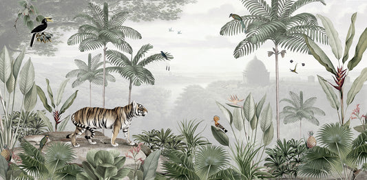 Jungle Tiger Wall Mural
