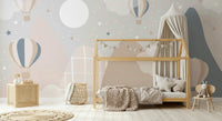 Starry Mountain Wall Mural - Wallanza