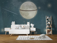 Starry Night Adventure Wallpaper Mural - Wallanza