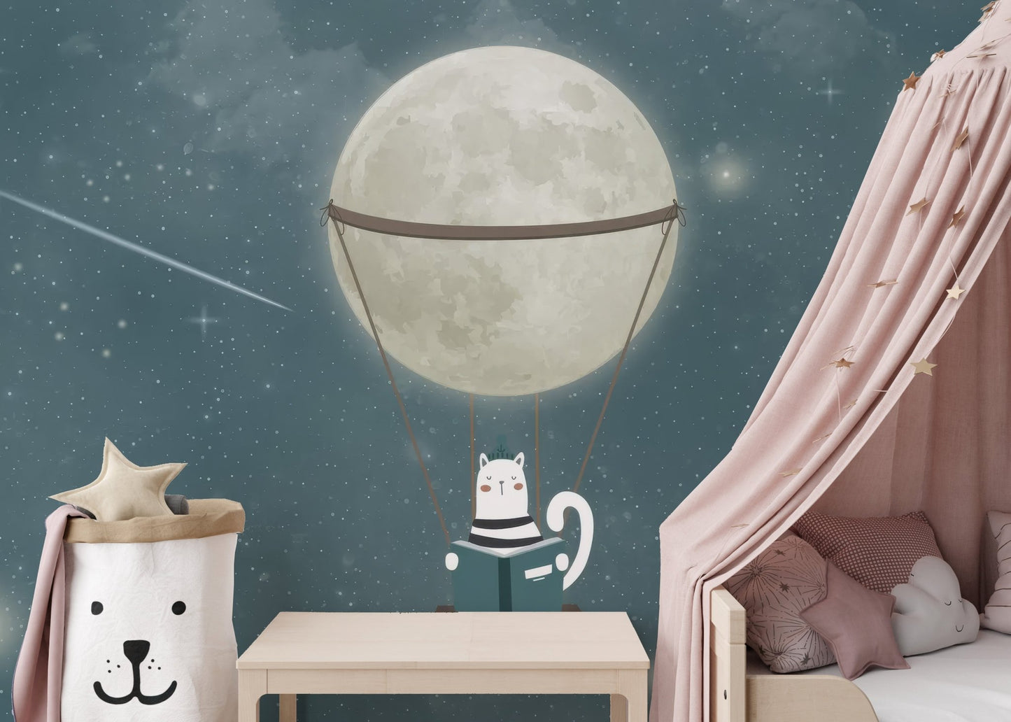 Starry Night Adventure Wallpaper Mural - Wallanza