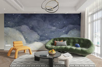 Starry Night Sky Wall Mural - Wallanza