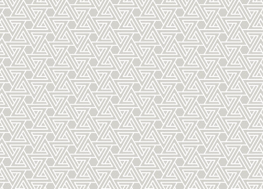 Abstract Simple Geometric White Line Wallpaper