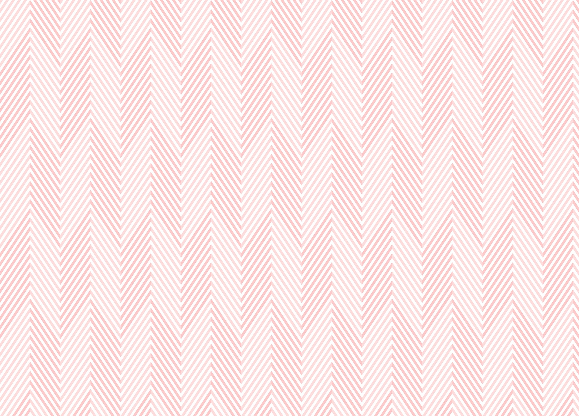 Chevron Pink and White Geometric Vector Wallpaper
