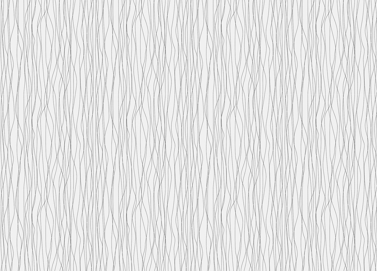 Seamless Black Lines and Curves Stripe Wallpaper in your room — zoomed