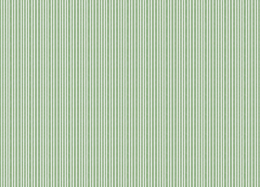 Vertical Watercolor Green Stripes Vintage Wallpaper