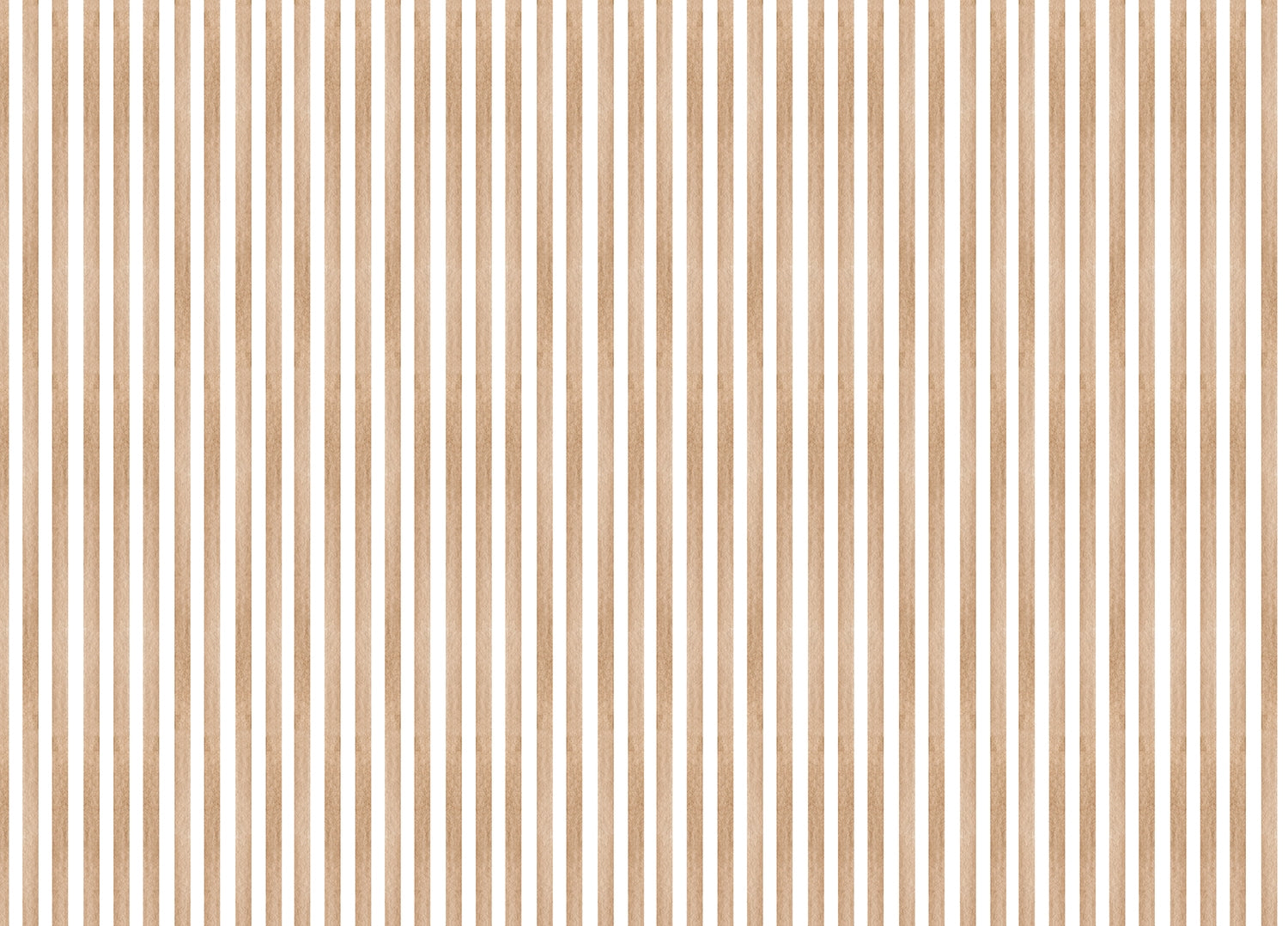 Watercolor Brown Vertical Stripes Vintage Wallpaper
