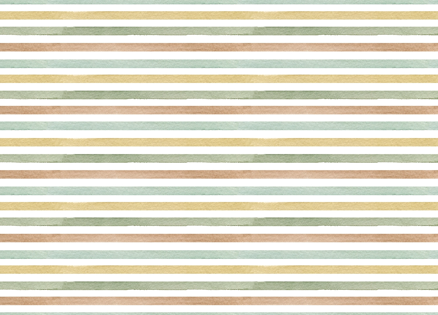Colorful Watercolor Abstract Striped Wallpaper For Walls