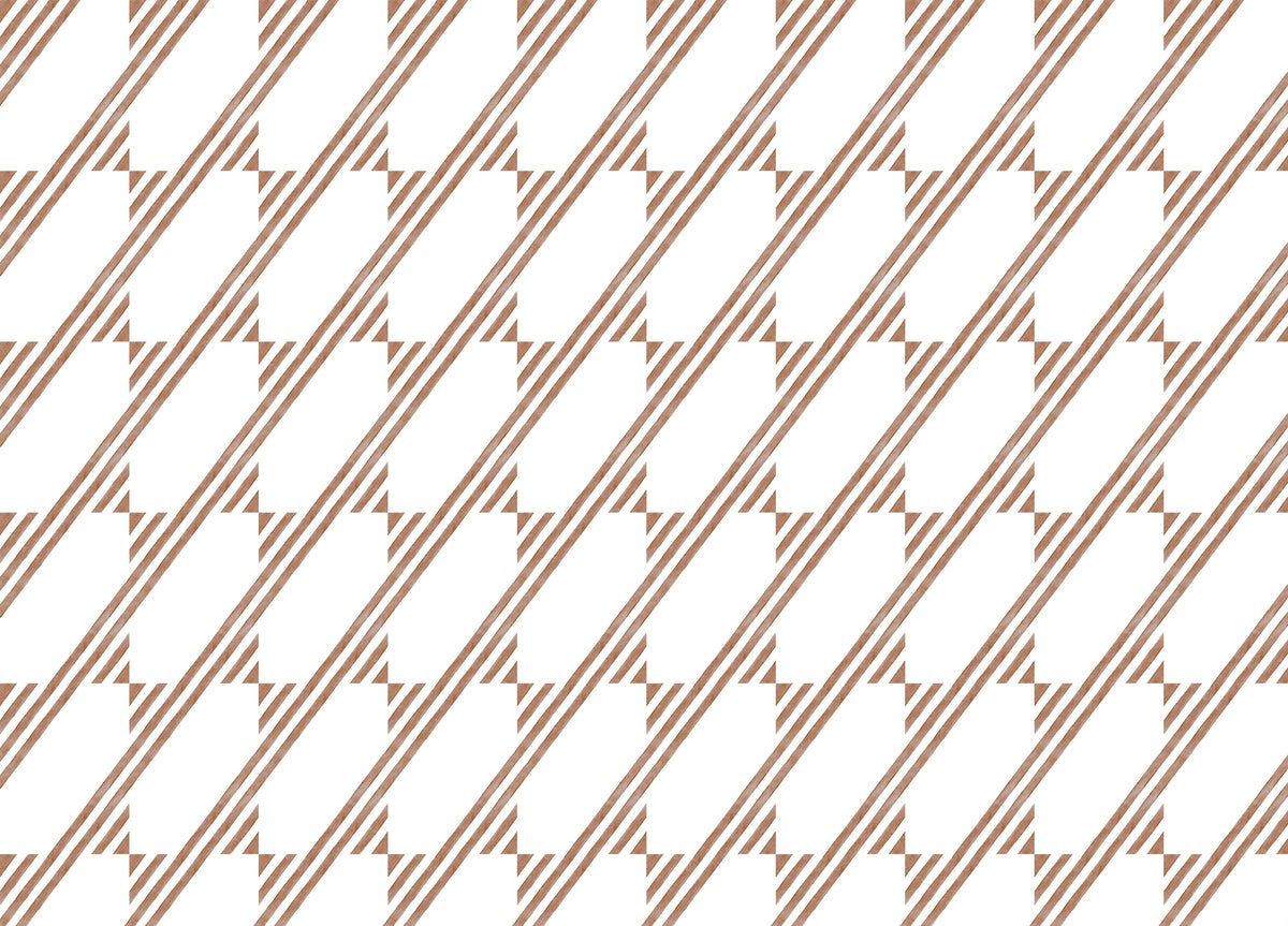Brown Color Diagonal Stripe Wallpaper For Walls in your room — zoomed