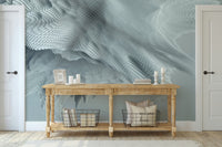 Subtle Peaks Textured Gradient Wall Mural - Wallanza