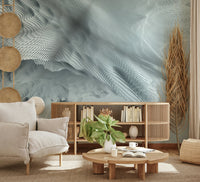 Subtle Peaks Textured Gradient Wall Mural - Wallanza