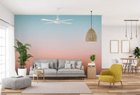 Sunrise Gradient Peaceful Wall Mural - Wallanza