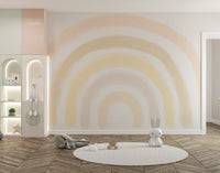 Sunrise Rainbow Wallpaper Mural - Wallanza