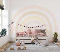 Sunrise Rainbow Wallpaper Mural - Wallanza